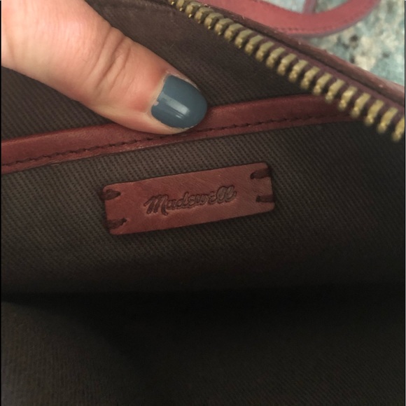 Madewell Maroon Mini Crossbody - Picture 4 of 4
